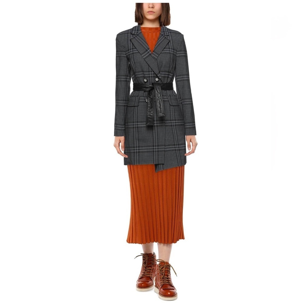 NWT PINKo Plaid Women's Coat/blazer - Picture 4 of 10